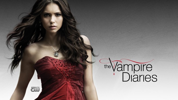 Nina Dobrev as Elena Gilbert in The Vampire Diaries