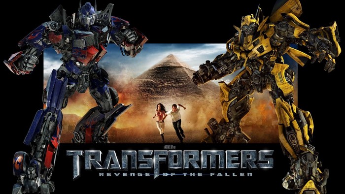 Optimus Prime and Bumblebee from Transformers: Revenge of the Fallen