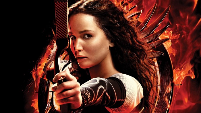 Jennifer Lawrence as Katniss Everdeen from The Hunger Games