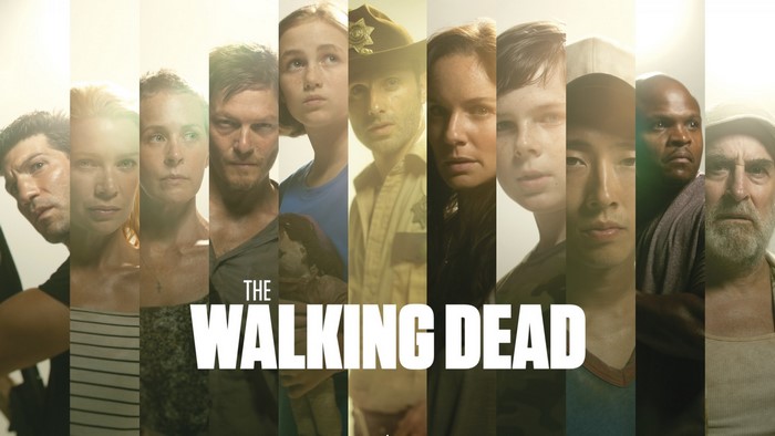 The Walking Dead characters montage