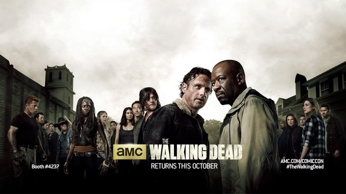 The Walking Dead AMC Comic Con Poster