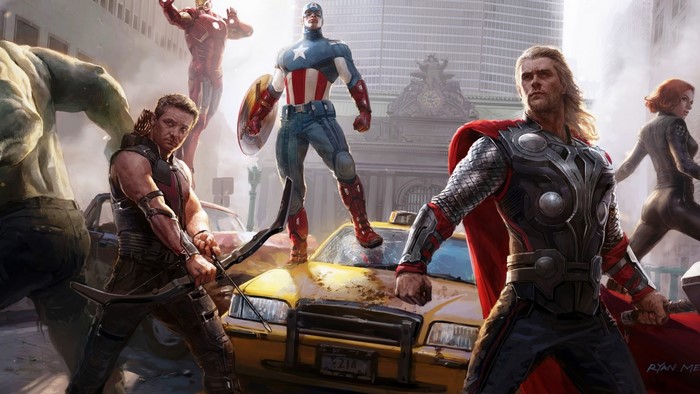 The Avengers concept art
