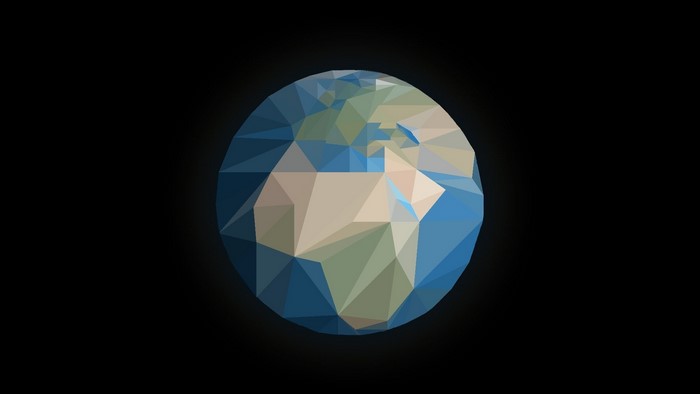 Low Polygon Earth