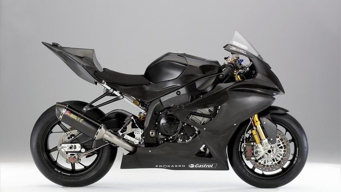Black BMW S 1000 RR Motorcycle