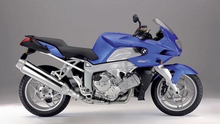 Blue BMW K1300R Sport Motorcycle