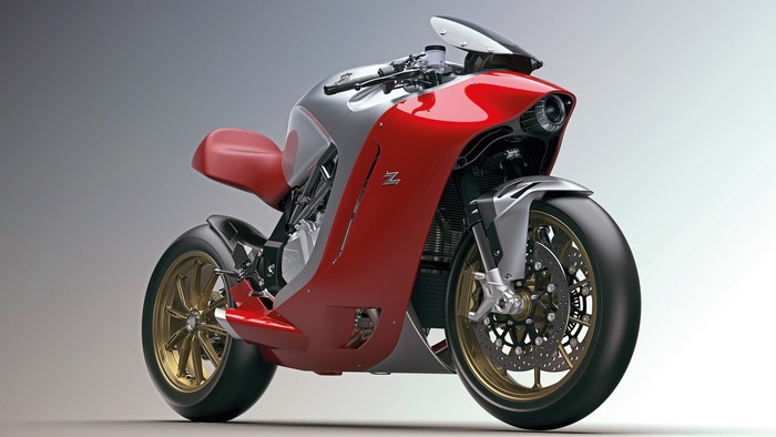 MV Agusta F4Z Zagato motorcycle