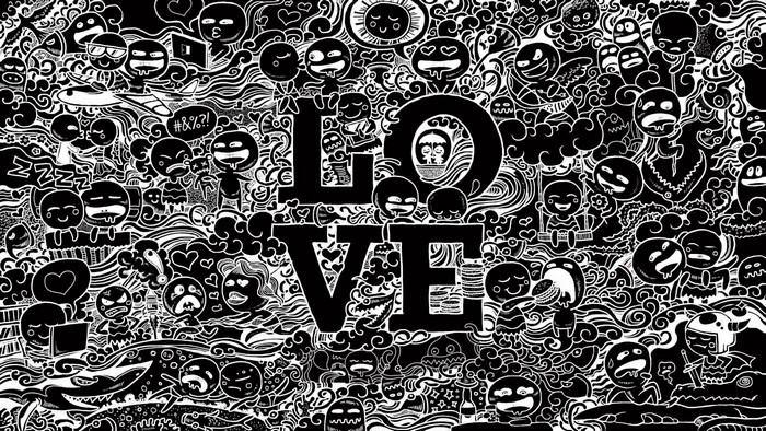 Love Doodle Art