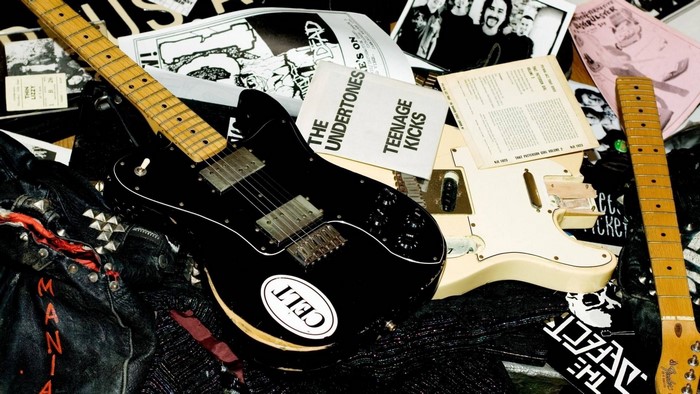 Punk Rock Guitars and Memorabilia