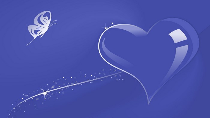 Butterfly and Heart Design