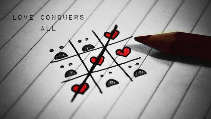Love Conquers All Tic-Tac-Toe