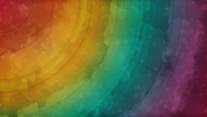 Watercolor Paint Rainbow Abstract Background