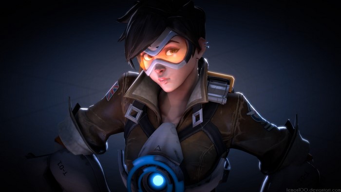 Tracer from Overwatch Fan Art