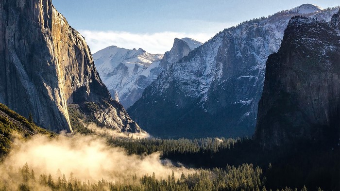 Mountains of Yosemite National Park