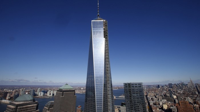 One World Trade Center and New York City Skyline