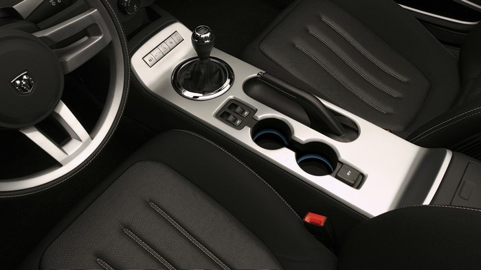 Interior of a Dodge Demon Concept car