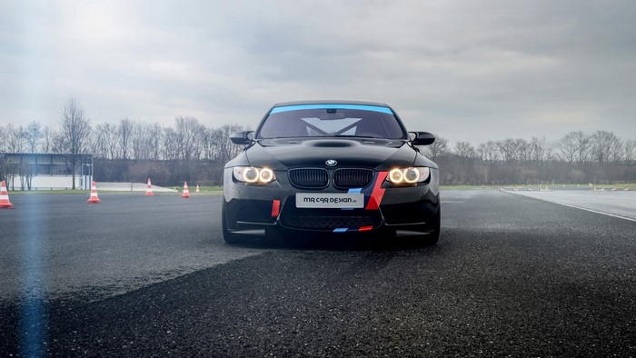 Black BMW M3 E90 Clubsport by Mr Car Design