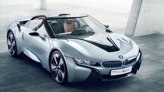 BMW i8 Spyder Concept Car