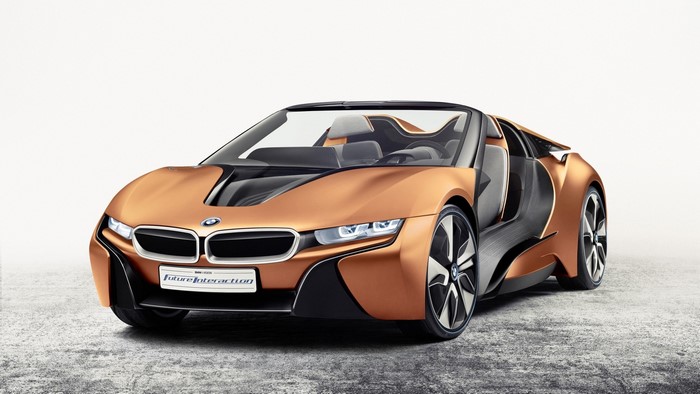 BMW i8 Spyder Concept Car