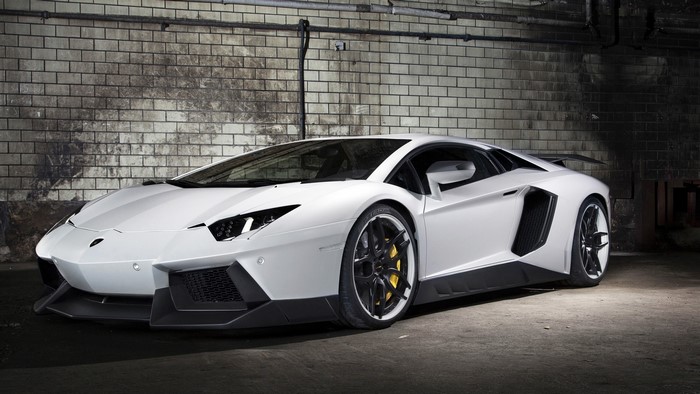 White Novitec Torado Lamborghini Aventador