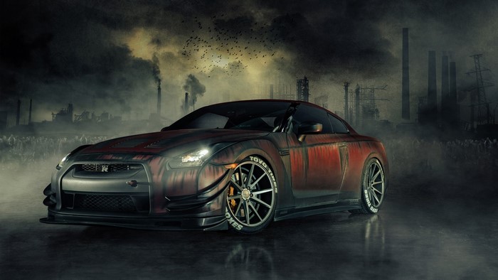 Nissan GTR R35 Zombie Killer