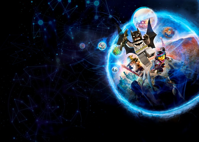 Lego Dimensions Batman, Gandalf, and Wyldstyle