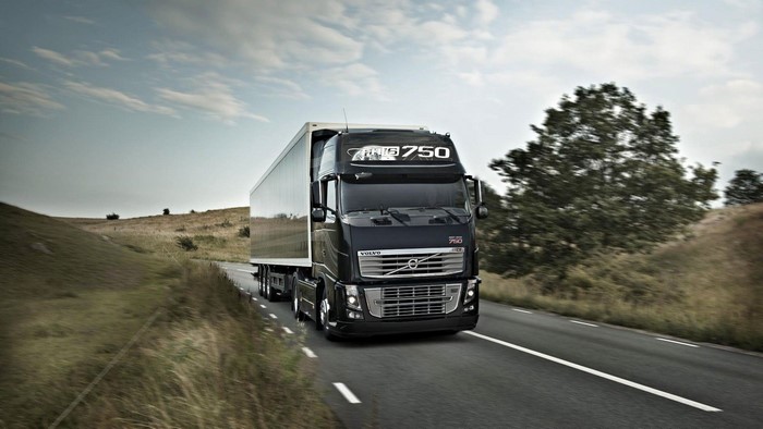 Volvo FH16 750 Truck on a Road