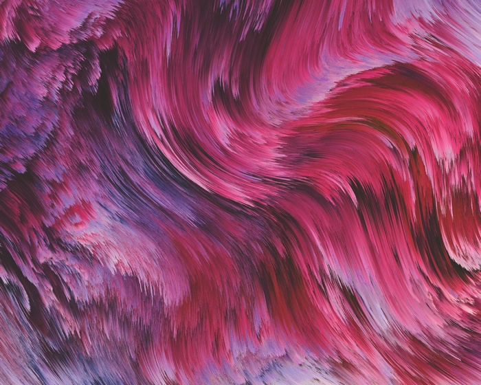Abstract Pink and Purple Swirling Texture