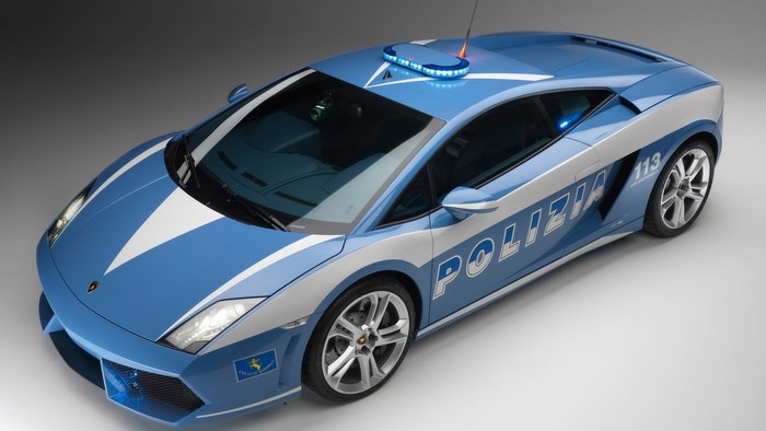 Lamborghini Gallardo Polizia police car