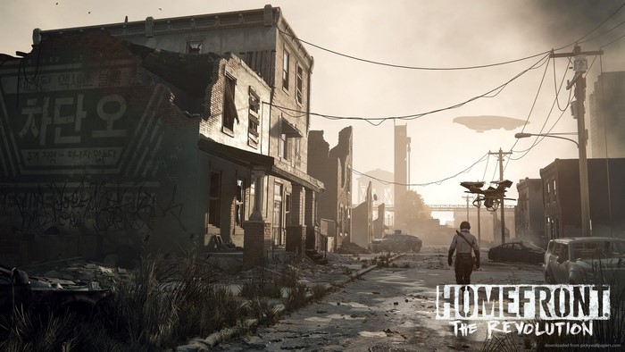 Homefront The Revolution video game art