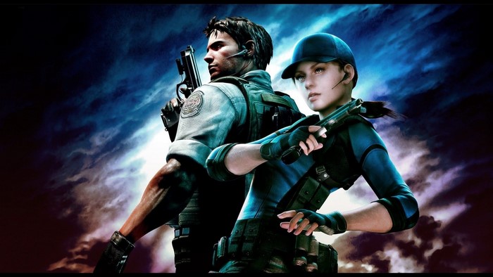 Chris Redfield and Jill Valentine from Resident Evil