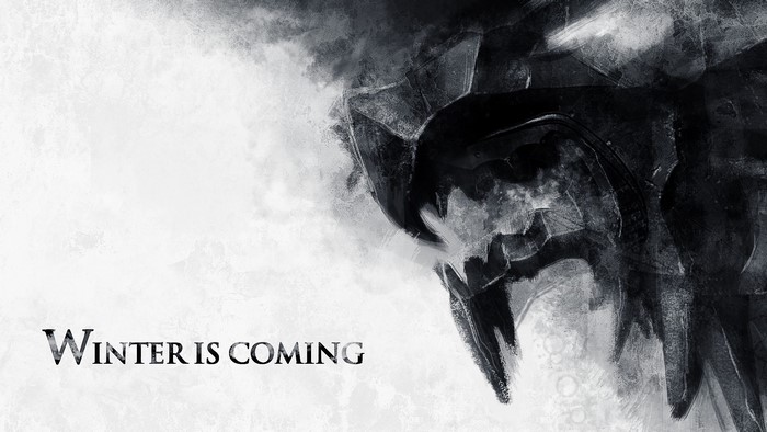 Game of Thrones Winter is Coming Art