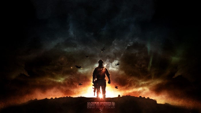 Battlefield 3 soldier with aircraft