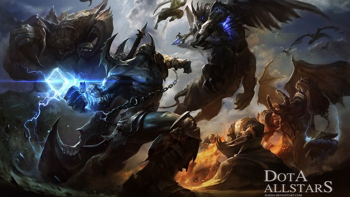 Dota Allstars: Battle of mythical creatures