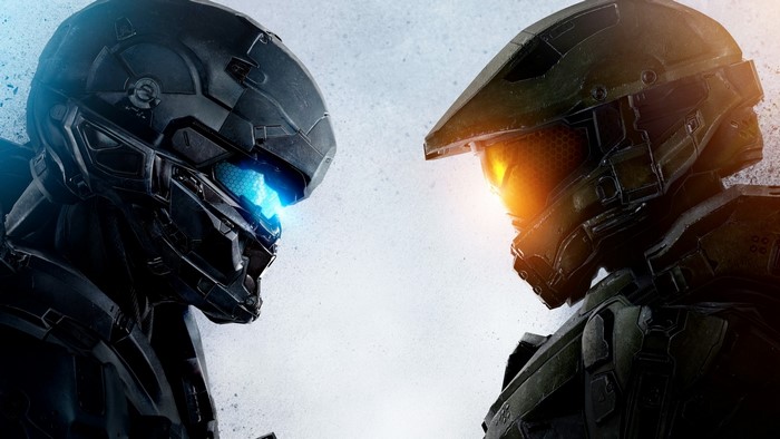 Master Chief and Spartan Locke from Halo 5 Guardians