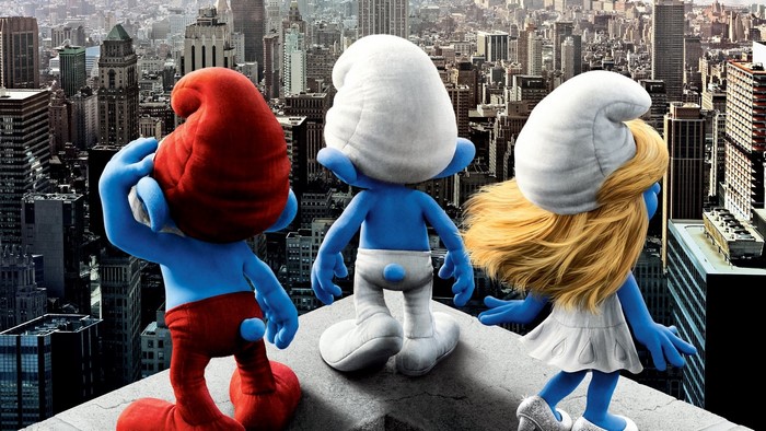 The Smurfs in New York City