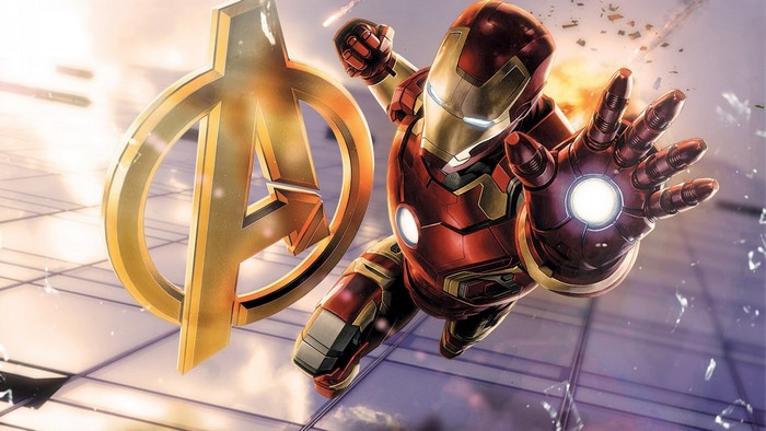 Iron Man and Avengers Logo