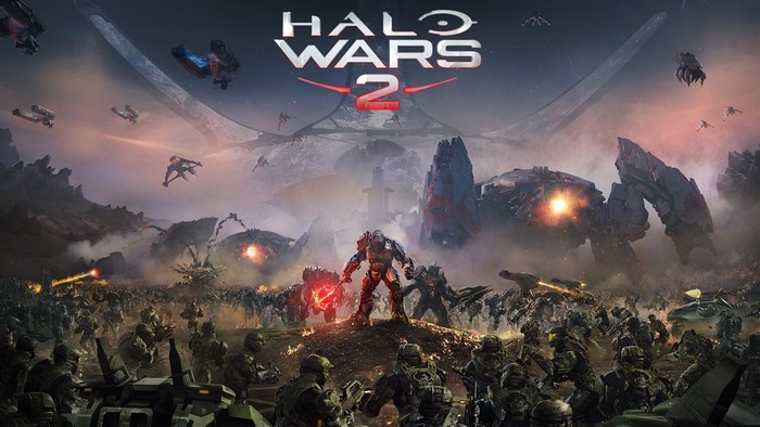 Halo Wars 2 Master Chief and army battle