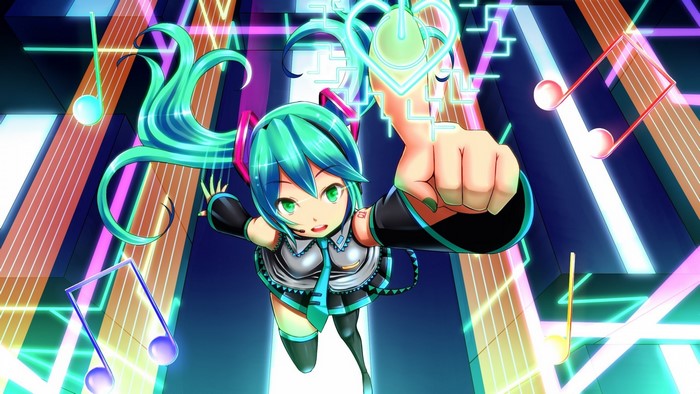 Hatsune Miku from Vocaloid