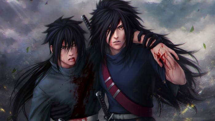Madara and Izuna Uchiha from Naruto