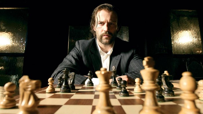 Man playing chess