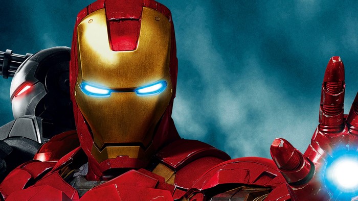 Iron Man and War Machine from Iron Man 2