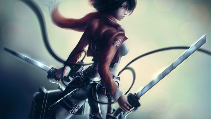 Mikasa Ackerman from Attack on Titan