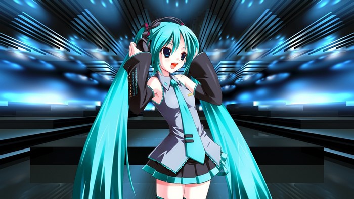 Hatsune Miku from Vocaloid
