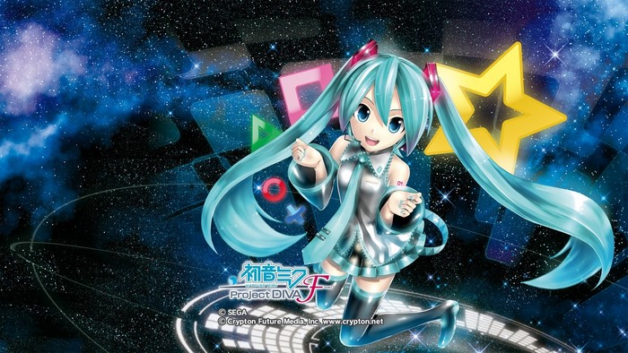 Hatsune Miku from Project DIVA F