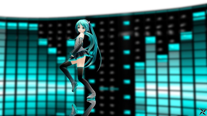 Hatsune Miku from Vocaloid