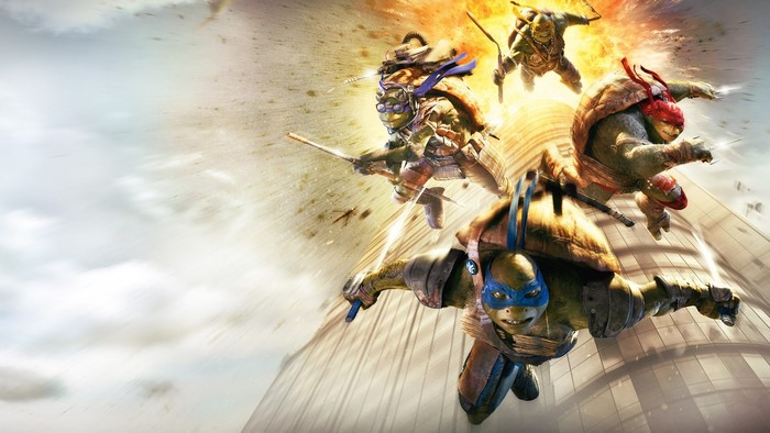 Teenage Mutant Ninja Turtles from the 2014 Movie