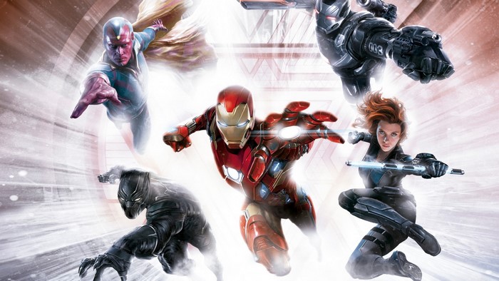 Avengers from Captain America Civil War