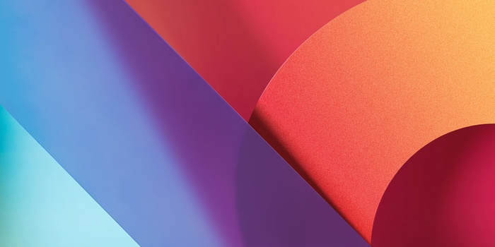 LG G6 Stock Colorful Abstract