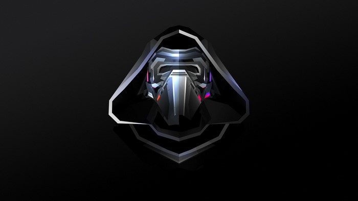 Kylo Ren mask from Star Wars