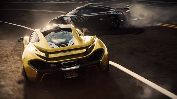 Need for Speed Rivals: McLaren P1 and Police Car Chase